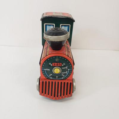 LOT 106: Vintage Western Train Tin Litho Toys Need Repair