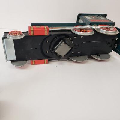 LOT 106: Vintage Western Train Tin Litho Toys Need Repair