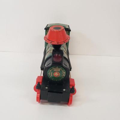 LOT 106: Vintage Western Train Tin Litho Toys Need Repair