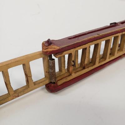 LOT 109: Vintage Fire Truck Toy Parts/Repair