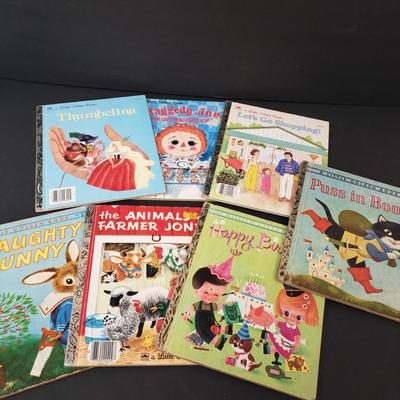 LOT 116: Vintage Golden Book Collection Eloise Wilkin & More