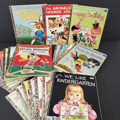 LOT 116: Vintage Golden Book Collection Eloise Wilkin & More