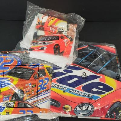 LOT 117: Vintage Nascar Tshirt Collection, Most New in Package