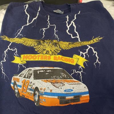 LOT 117: Vintage Nascar Tshirt Collection, Most New in Package