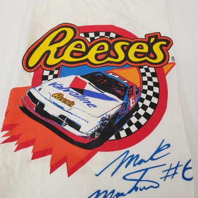 LOT 118: Huge Nascar Collection; Tshirts, Hats, Toy Cars, Flag & More