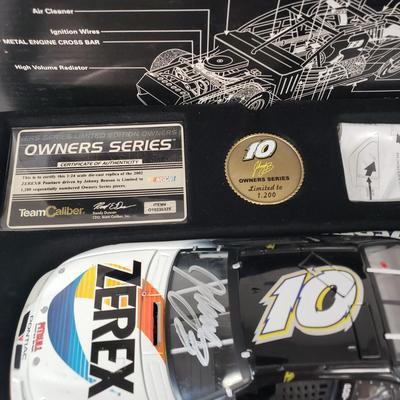LOT 120: Limited Edition Pontiac Grand Prix with Autographed Cards by Johnny Benson