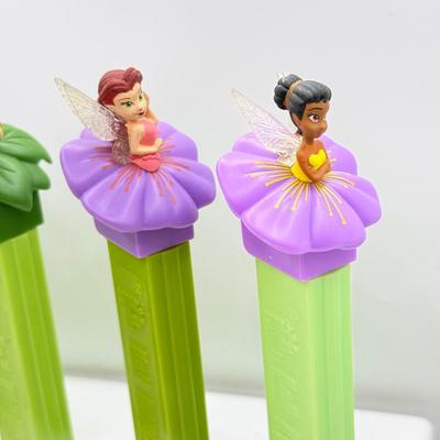 LOT 125: Disney Pez Dispensers: Fairies, Daisy, Minnie & Aurora