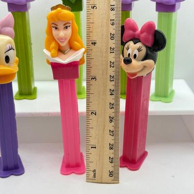 LOT 125: Disney Pez Dispensers: Fairies, Daisy, Minnie & Aurora