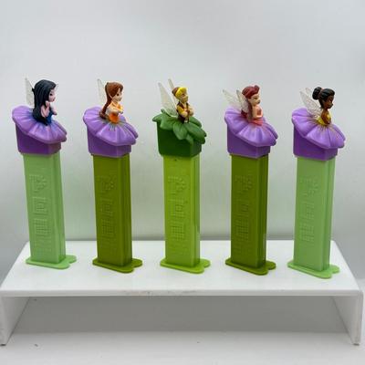 LOT 125: Disney Pez Dispensers: Fairies, Daisy, Minnie & Aurora