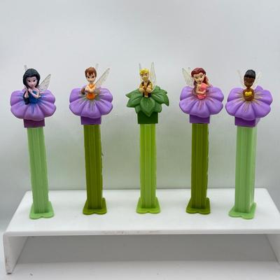 LOT 125: Disney Pez Dispensers: Fairies, Daisy, Minnie & Aurora