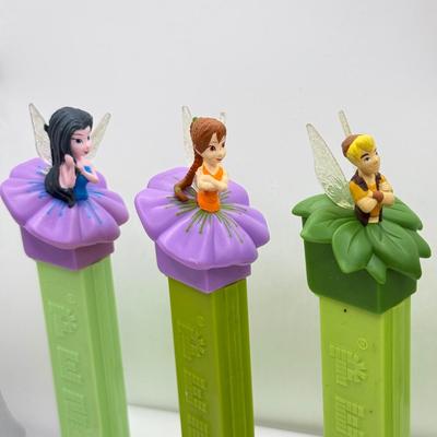 LOT 125: Disney Pez Dispensers: Fairies, Daisy, Minnie & Aurora