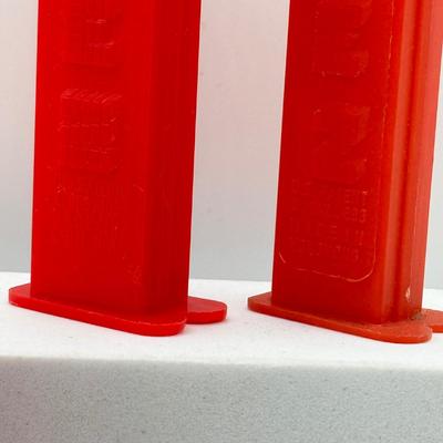 LOT 127: Super Hero Pez Dispensers: Vintage Spiderman, Batman & Wonder Woman