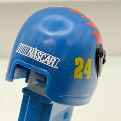 LOT 128: Car Racing Helmets Pez Dispensers
