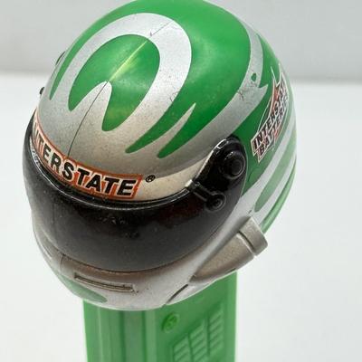 LOT 128: Car Racing Helmets Pez Dispensers