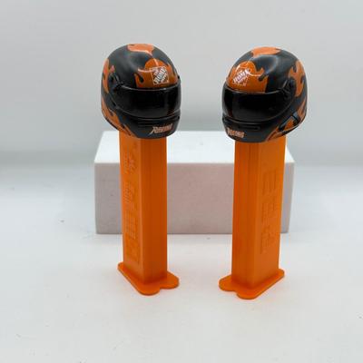 LOT 128: Car Racing Helmets Pez Dispensers