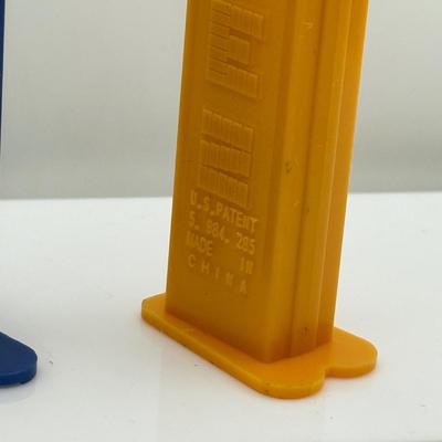 LOT 132: Pez Dispenser Collection: Funny Fruit, Bugs, Worm & More