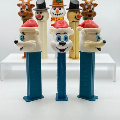 LOT 134: Christmas Holiday Pez Dispensers