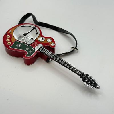 LOT 138: 2009 Hallmark Keepsake Magic Guitar Ornament in Box: Jingle Bell Rock