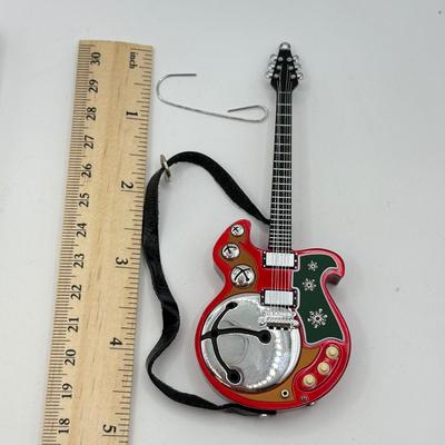 LOT 138: 2009 Hallmark Keepsake Magic Guitar Ornament in Box: Jingle Bell Rock