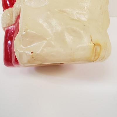 LOT 142: Empire Blowmold Reindeer with Santa Blowmold & Mask