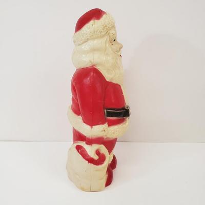 LOT 142: Empire Blowmold Reindeer with Santa Blowmold & Mask