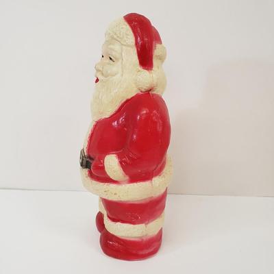 LOT 142: Empire Blowmold Reindeer with Santa Blowmold & Mask