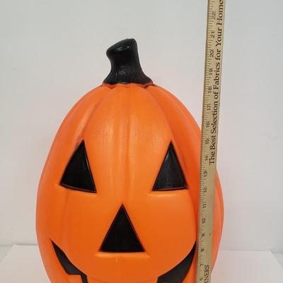 LOT 144: 22" Jack o Lantern Pumpkin Blowmold