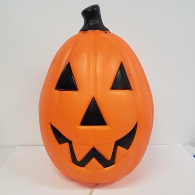 LOT 144: 22" Jack o Lantern Pumpkin Blowmold