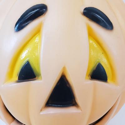 LOT 145: 24" General Foam Blowmold Pumpkin