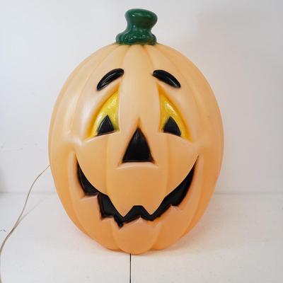 LOT 145: 24" General Foam Blowmold Pumpkin