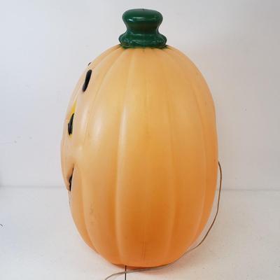 LOT 145: 24" General Foam Blowmold Pumpkin