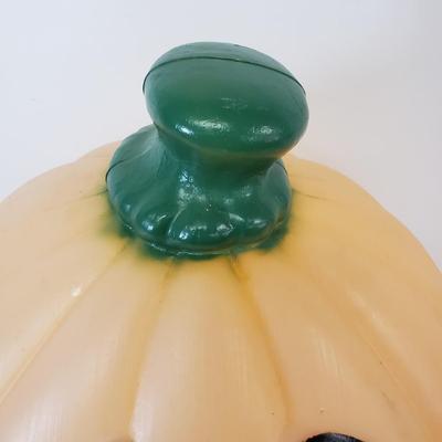 LOT 145: 24" General Foam Blowmold Pumpkin