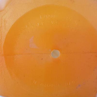 LOT 145: 24" General Foam Blowmold Pumpkin