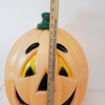 LOT 145: 24" General Foam Blowmold Pumpkin