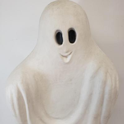 LOT 147: 34" Ghost with Pumpkin Blowmold