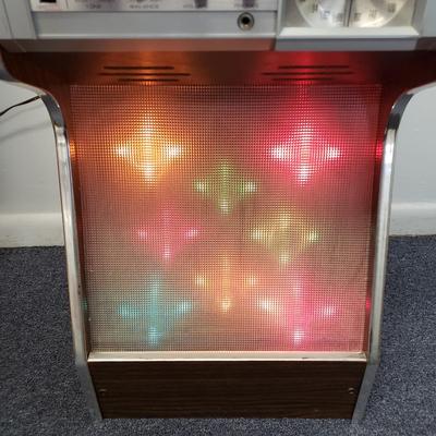 LOT 148: Morse Electrophonic Record Player Stereo with Disco Lights