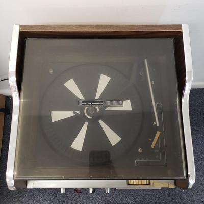 LOT 148: Morse Electrophonic Record Player Stereo with Disco Lights