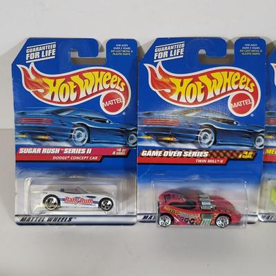 LOT 151: Seven Vintage Hot Wheels Lot Featuring Cars From Seven Different Series