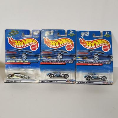 LOT 152: Seven Vintage Hot Wheels Lot Featuring Cars From Virtual Series, Speed Blaster Series and More