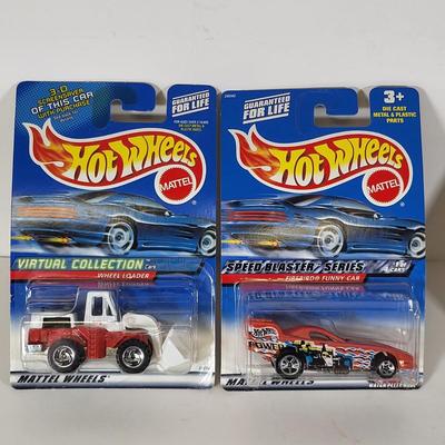 LOT 152: Seven Vintage Hot Wheels Lot Featuring Cars From Virtual Series, Speed Blaster Series and More