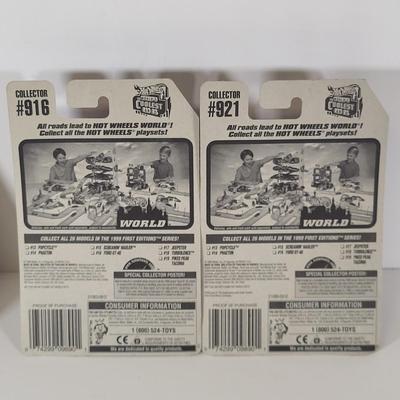 LOT 153: Seven Vintage Hot Wheels Lot Featuring First Edition Releases from 1999-2000