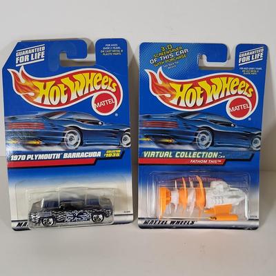 LOT 154: Eight Vintage Hot Wheels Lot Featuring 37' Bugatti, Mercedes SLK and More