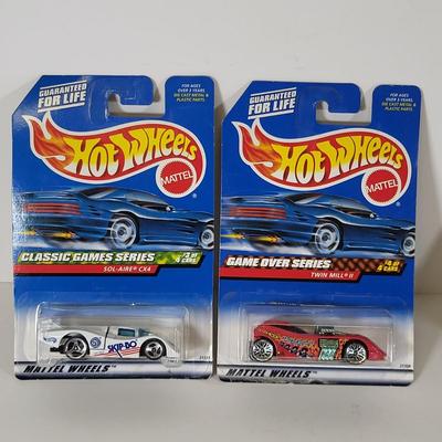 LOT 154: Eight Vintage Hot Wheels Lot Featuring 37' Bugatti, Mercedes SLK and More
