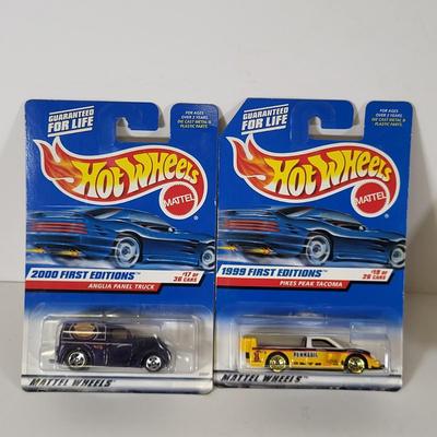 LOT 155: Seven Vintage Hot Wheels Lot Featuring First Edition Releases from 1998-2000