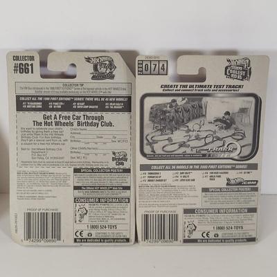 LOT 155: Seven Vintage Hot Wheels Lot Featuring First Edition Releases from 1998-2000
