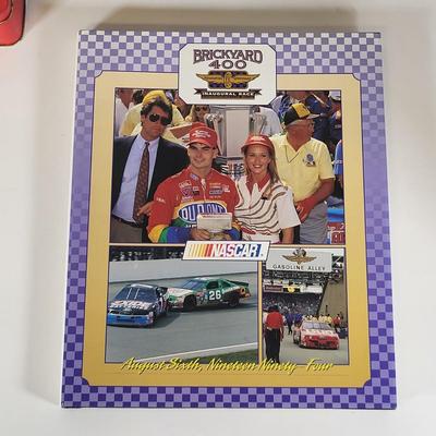 LOT 157: Multiple Nascar Memorabilia Items Including Autographs of Bobby Allison, Elliott Sadler and More