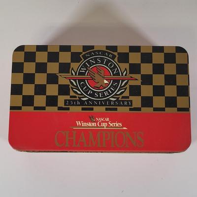 LOT 157: Multiple Nascar Memorabilia Items Including Autographs of Bobby Allison, Elliott Sadler and More