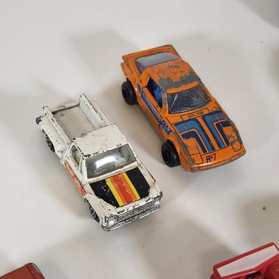 LOT 160: Vintage Toy Car and Carrying Case by Various Toy Manufacturers