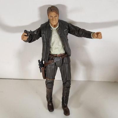 LOT 161: Eight Disney Toy Action Figures Including Characters from Star Wars and Buzz Lightyear