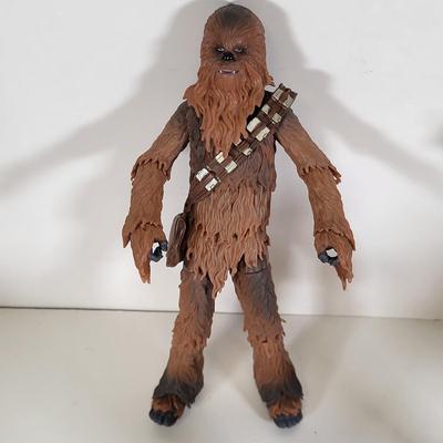 LOT 161: Eight Disney Toy Action Figures Including Characters from Star Wars and Buzz Lightyear